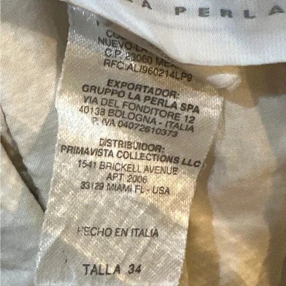 La Perla Zebra Slouch Bag w Bamboo Rings - Picture 9 of 10